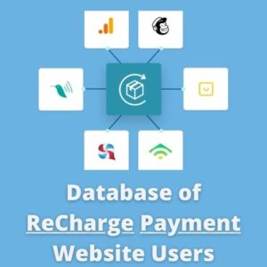 Database of ReCharge Payment Website Users