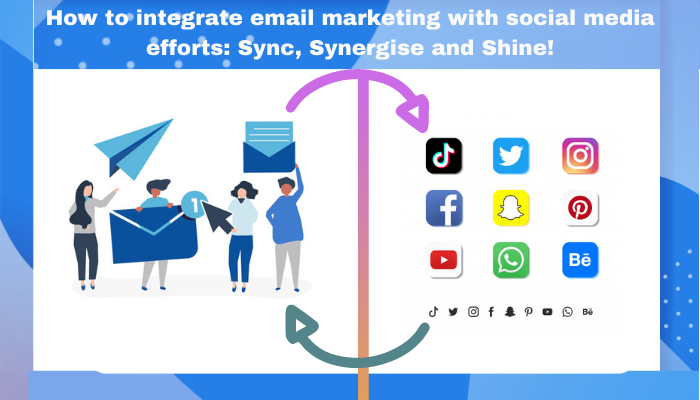 email marketing with social media