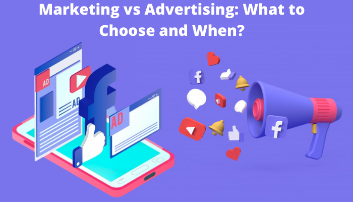 Marketing vs Advertising