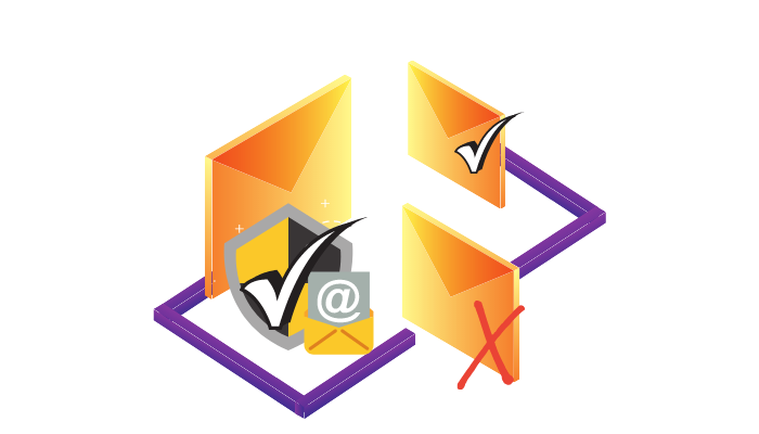 Business email data validation