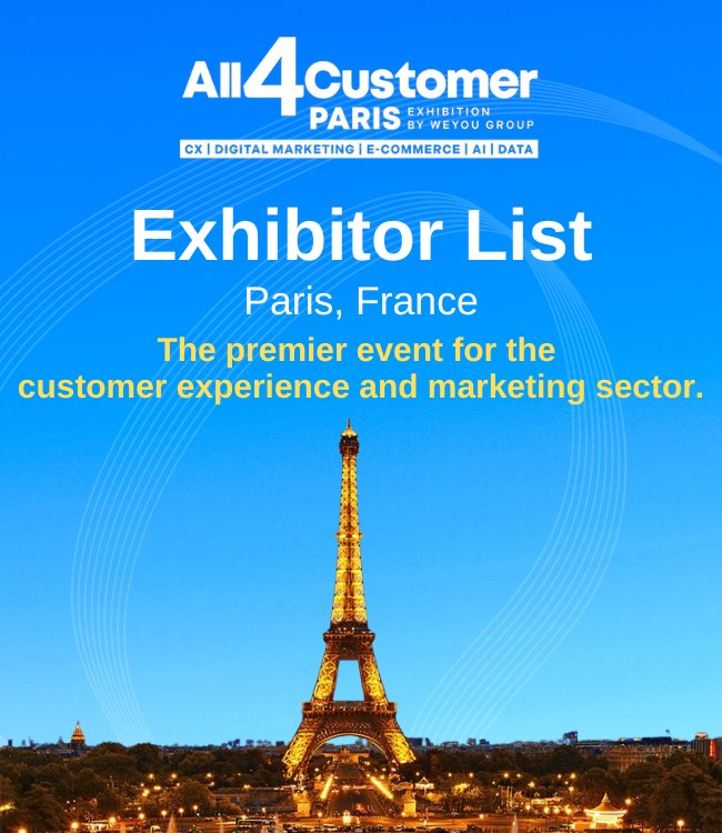 All4Customer Paris Exhibitor List