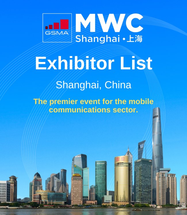 MWC Shanghai Exhibitor List