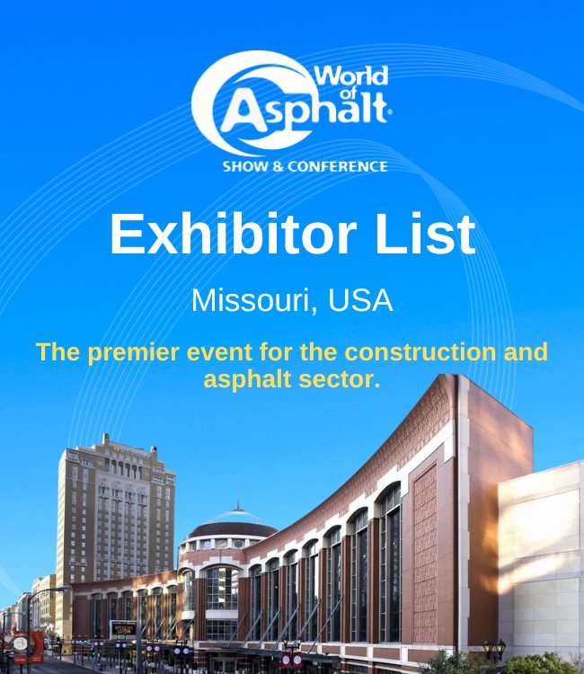 World of Asphalt Exhibitor List